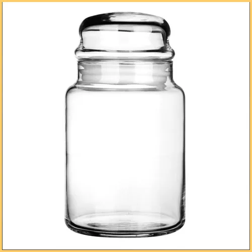 Słoiczek szklany z przykrywką - Duży