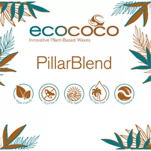 Wosk Kokosowy Ecosoya EcoCoco Pillar